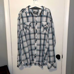 BKE Mens long sleeve button down XXXL